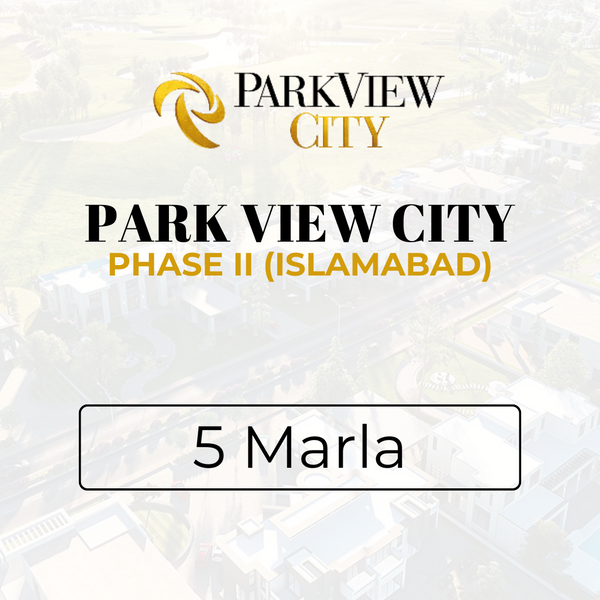 5 Marla Plot Park View City Islamabad